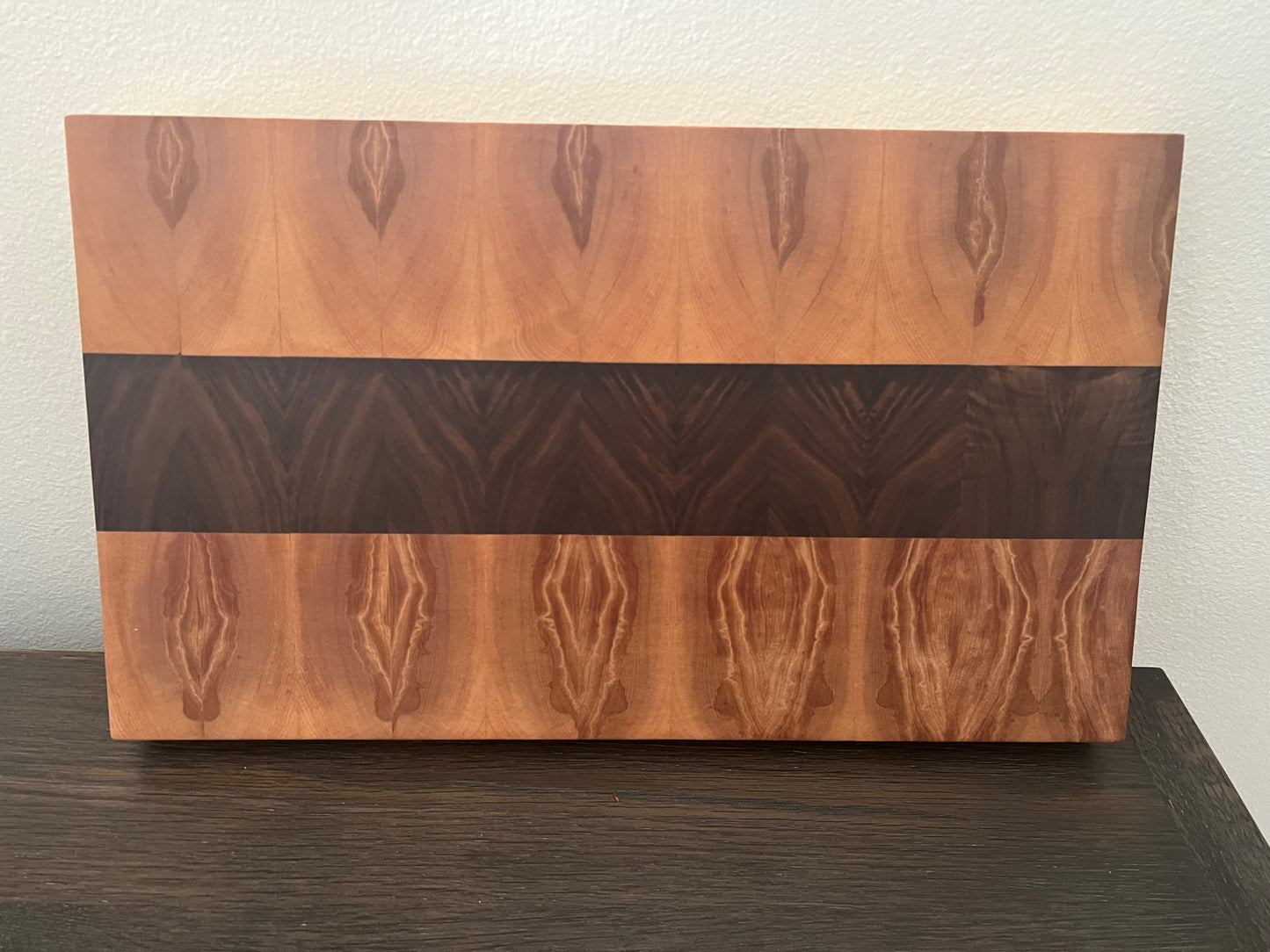 Birch & Walnut End Grain Board