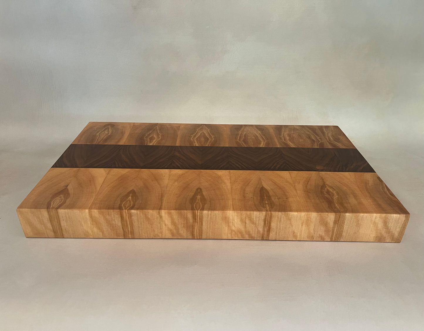 Birch & Walnut End Grain Board