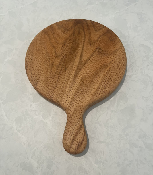 Red Oak Round Cheese Board